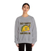 Taco Tariffs? Hard Shell No. Sweatshirt | Political Taco Pun, Protest Typography by Tristan’s Treehouse