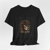 Ride or Die Skull Cowboy Tee | western skull art, gothic Americana by Tristan’s Treehouse