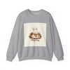 Stay Cozy Bunny sweatshirt | cute animal illustration, winter forest art by Tristan’s Treehouse