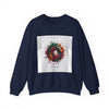 Painterly Abstract Floral Swirl Sweatshirt | artsy brushstroke apparel by Tristan’s Treehouse