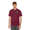 Unity & Strength Men’s Sport Polo — Small “UNITY” Patch Chest Logo by Tristan’s Treehouse