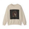 Ride or Die Skull Crewneck Sweatshirt | western skull art, gothic Americana by Tristan’s Treehouse