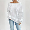 Plus Size Off Shoulder Pullover by FitiqueFit