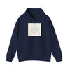 Minimal Hand-Drawn Doodle Circle Hoodie | Sketch Art, Line Drawing by Tristan’s Treehouse