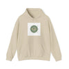 Handwritten Peace Doodle Hoodie | sketch aesthetic, hand drawn message by Tristan’s Treehouse