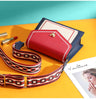 Women's Wide Shoulder Strap Fashion Niche Golden Fox One-shoulder Messenger Bag