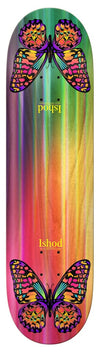 Real Ishod Rainbow Monarch Twin Tail 8.25" Skateboard Deck