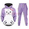 Derpy Tiger Costume Hoodie Jogger – Kpop Demon Hunters Outfit, Huntrix Kpop Cosplay, K-pop Movie Gift by Dog Mom Hat