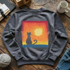 Cat Granny Square Sweatshirt by YarnMerch