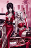 HARLEY QUINN X ELVIRA #1 - KATYA SINYUKHINA COVER C WRAPAROUND NYCC 2025 LTD 200 by Knight of Comics, LLC
