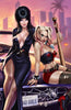 HARLEY QUINN X ELVIRA #1 - KATYA SINYUKHINA COVER A WRAPAROUND NYCC 2025 KNIGHT OF COMICS EXCLUSIVE LTD 500 by Knight of Comics, LLC