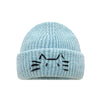 Women’s Cute Cat Line Design Knitted Hat – Warm Fall & Winter Beanie by FitiqueFit