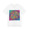 Sweet Sleep Repeat Tee | random slogan shirt, glitch graphic by Tristan’s Treehouse