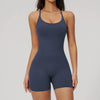 Women's Sleeveless Slim-Fit Backless Jumpsuit – Sport Fashion Style by FitiqueFit