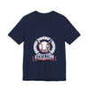 United by Baseball Tee | Patriotic Baseball Shirt, Vintage Red White Blue by Tristan’s Treehouse