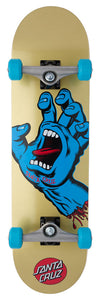 SANTA CRUZ SCREAMING HAND 8.25" COMPLETE SKATEBOARD