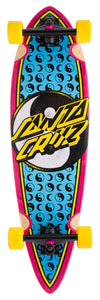 Santa Cruz Yin Yang Dot Pintail Cruzer Complete Skateboard 9.2 x 33