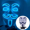 Halloween Pumpkin Head Scream Shining Mask by My Store