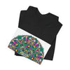 Psychedelic Botanical Mandala Tee | Festival Graphic T-Shirt by Tristan’s Treehouse