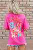 Bright Pink SUNSHINE ON MY MIND Graphic Tee