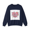 Not Your Valentine Crewneck Sweatshirt | ironic valentines, sarcastic hearts by Tristan’s Treehouse