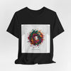 Abstract Floral Swirl Tee | Painterly Brushstroke Apparel, Artsy Graphic Design by Tristan’s Treehouse