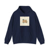 Vintage Postcard Travel Stamp Hoodie | retro travel, passport stamp by Tristan’s Treehouse