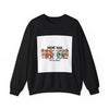 Meme War Graphic Sweatshirt, Disco Florals Retro Paisley by Tristan’s Treehouse