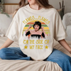 Flames on the Side of My Face Shirt – 80s Mystery Comedy Movie Quote Tee or Sweatshirt for Fans by Dog Mom Hat