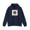Painterly Abstract Floral Swirl Hoodie | artsy brushstroke apparel by Tristan’s Treehouse