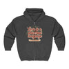Love Vibes Zip Hoodie —Tristan’s Treehouse Rustic Lakeside Circle Illustration by Tristan’s Treehouse