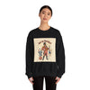 Join the Spectacle Circus Art Print Crewneck Sweatshirt | Vintage Carnival Design, Camp Circus Aesthetic by Tristan’s Treehouse