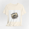 Glitch Cassette 'Perfectly Imperfect' Tee | glitch art shirt, retro tech nostalgic by Tristan’s Treehouse