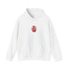 Snarky Heart Graphic Hoodie | anti love graphic, punk Valentine design by Tristan’s Treehouse
