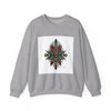 Dark Geometric Crest Crewneck | Gothic Occult Art Sweatshirt by Tristan’s Treehouse
