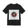 Abstract Floral Swirl Tee | Painterly Brushstroke Apparel, Artsy Graphic Design by Tristan’s Treehouse