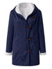 Full Size Pocketed Long Sleeve Hooded Toggle Jacket – Stylish & Functional Outerwear for Women by Stevvex