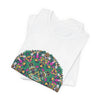 Psychedelic Botanical Mandala Tee | Festival Graphic T-Shirt by Tristan’s Treehouse
