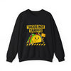 Tacos Not Tariffs Sweatshirt | taco pun, protest typography by Tristan’s Treehouse