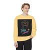 Dog Lover Sweatshirt — Neon Puppy Graphic Crewneck by Tristan’s Treehouse