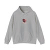 Distressed Heart Collage Hoodie | soft grunge, punk heart design by Tristan’s Treehouse