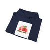 Retro Cherry Graphic Hoodie | kawaii fruit design, vintage cherry motif by Tristan’s Treehouse