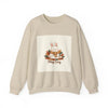Stay Cozy Bunny sweatshirt | cute animal illustration, winter forest art by Tristan’s Treehouse