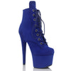 Women's Pole Dance Ankle Boots 20cm Thin Heel Platform