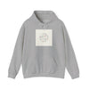 Minimal Hand-Drawn Doodle Circle Hoodie | Sketch Art, Line Drawing by Tristan’s Treehouse