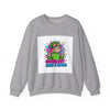 Crash Out With a Smile Sweatshirt | neon graffiti, meltdown streetwear by Tristan’s Treehouse