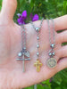 DAINTY CROSS NECKLACE by Bellaforma Jewelry