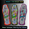 RIP Bernie Limited Edition, HAND-PAINTED Deck 10"x30.25" (PRE-ORDER, MARCH 2027) by Brand-X Skateboards