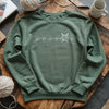 Knit heartbeat Sweatshirt by YarnMerch
