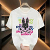 Bone Rabbit T-Shirt – Hip-Hop Street Style Unisex Tee by Dog Mom Hat